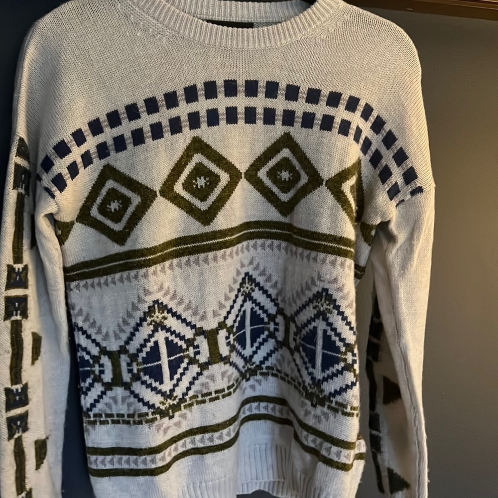 Small Jcrew ski sweater